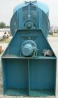 Used Patterson Kelley Twin Shell Dry Blender, 60 Cubic Feet Capacity, 304 Stainless Steel. Maximum material density 50 pounds per cubic foot. 18