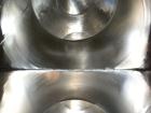 Used Patterson Kelley Twin Shell Dry Blender, 60 Cubic Feet Capacity, 304 Stainless Steel. Maximum material density 50 pounds per cubic foot. 18