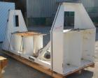 Used Patterson Kelley Twin Shell Dry Blender, 60 Cubic Feet Capacity, 304 Stainless Steel. Maximum material density 50 pounds per cubic foot. 18