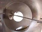 Used Patterson-Kelley Twin Shell Liquid Solids Blender, 75 Cubic Foot Capacity, 304 Stainless Steel. Maximum material density 15 pounds per cubic foot. (2) 18