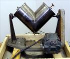 Used Stainless Steel Patterson-Kelley Twin Shell Blender, Approximate 8 Quarts