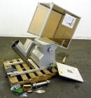 Used Patterson-Kelley 16 Quart Blend Master Lab Blender, Maximum density rating 200 pound a cubic foot. Unit consists of (1) 316 Stainless steel twin shell blender, (2) 9” diameter charge ports with ...