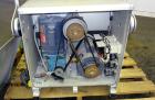 Used Patterson-Kelley 16 Quart Blend Master Lab Blender, Maximum density rating 200 pound a cubic foot. Unit consists of (1) 316 Stainless steel twin shell blender, (2) 9” diameter charge ports with ...