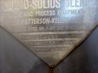 Used Patterson-Kelley Twin Shell Dry Blender, Model PK40, 40 cubic feet capacit