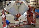 Used Stainless Steel Patterson-Kelley 50 Cubic Foot Twin Shell Dry Blender