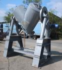 Used Patterson-Kelley 20 cu. ft. Stainless Steel Twin Shell “V” Blender | 3 HP Drive | Platform & Safety Fencing | Good Condition