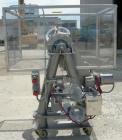 Used Patterson Kelley twin shell dry blender, 2 cubic foot capacity, 316 stainless steel. Max material density 85 pounds per cubic foot. 14
