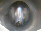 Used Patterson Kelley twin shell blender, 3 cubic foot capacity, 304 stainless steel. 340 pounds per cubic foot max material density. (2) 16