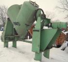 Used Patterson Kelley Twin Shell Dry Blender, 30 Cubic Feet Capacity, Carbon Steel Clad With Aluminum. Maximum material density 55 pounds per cubic foot. 36'' diameter cones, (2) 17