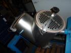 Unused-Patterson Kelley 3 Cubic Foot Crossflow Twin Shell V-Blender. This late model unit features the latest stand and shell design, 3 cubic foot working capacity, stainless steel shell, 290 lbs per...