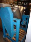 Unused-Patterson Kelley 3 Cubic Foot Crossflow Twin Shell V-Blender. This late model unit features the latest stand and shell design, 3 cubic foot working capacity, stainless steel shell, 290 lbs per...