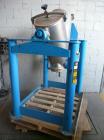 Unused-Patterson Kelley 3 Cubic Foot Crossflow Twin Shell V-Blender. This late model unit features the latest stand and shell design, 3 cubic foot working capacity, stainless steel shell, 290 lbs per...