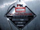 Used Patterson Kelley Twin Shell Blender, 16 quart, plastic shell, rated 200#/ cubic foot max material density. Serial #LB10769.