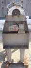 Used Patterson Kelley Twin Shell Blender, 3 Cubic Foot Capacity, 304 Stainless Steel.  Maximum material density 60 pounds a cubic foot. (2) 16