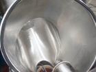 Used Patterson-Kelley Twin Shell Dry Blender, 2 Cubic Feet, Stainless Steel. Maximum material density 60 pounds per cubic foot. 14
