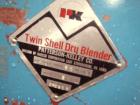 Used Patterson-Kelley Twin Shell Dry Blender, 2 Cubic Feet, Stainless Steel. Maximum material density 60 pounds per cubic foot. 14