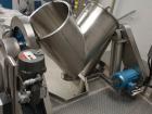 Used Stainless Steel Patterson Kelley Twin Shell Blender, 5 Cubic Feet