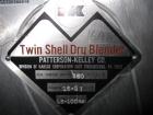 Used- Stainless Steel Patterson Kelley 16 quart twin shell blender