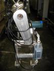 Used 8 quart Patterson Kelley twin shell blender, stainless steel construction, on stand with .25 hp, 115 volt shell drive, serial# LB7505. PRICE INCLUDES A 15% BUYERS PREMIUM