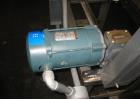 Used 8 quart Patterson Kelley twin shell blender, stainless steel construction, on stand with .25 hp, 115 volt shell drive, serial# LB7505. PRICE INCLUDES A 15% BUYERS PREMIUM