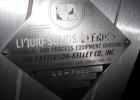 Used 8 quart Patterson Kelley twin shell blender, stainless steel construction, on stand with .25 hp, 115 volt shell drive, serial# LB7505. PRICE INCLUDES A 15% BUYERS PREMIUM