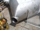 Used Patterson-Kelley Twin Shell Dry Blender, 75 cubic feet, stainless steel. 60 Pounds per cubic foot maximum material density. Top charge ports with covers, 8'' center bottom outlet with butterfly ...