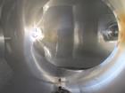 Used Patterson-Kelley twin shell blender, 150 cu. Ft, stainless steel construction, rated 50 lbs/cu. ft. max material density, with high speed bar, approx. 15 hp XP variable speed drive, with stainle...