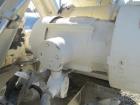 Used Patterson-Kelley twin shell blender, 150 cu. Ft, stainless steel construction, rated 50 lbs/cu. ft. max material density, with high speed bar, approx. 15 hp XP variable speed drive, with stainle...