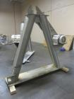 Used Patterson-Kelley twin shell blender, 150 cu. Ft, stainless steel construction, rated 50 lbs/cu. ft. max material density, with high speed bar, approx. 15 hp XP variable speed drive, with stainle...