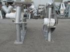 Used Patterson-Kelley 75 Cubic Feet Twin Shell Blender. Stainless steel construction, rated for 50 pounds a cubic foot maximum material density, provision for high speed bar less bar and internals dr...