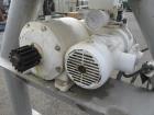 Used Patterson-Kelley 75 Cubic Feet Twin Shell Blender. Stainless steel construction, rated for 50 pounds a cubic foot maximum material density, provision for high speed bar less bar and internals dr...