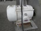 Used Patterson-Kelley 75 Cubic Feet Twin Shell Blender. Stainless steel construction, rated for 50 pounds a cubic foot maximum material density, provision for high speed bar less bar and internals dr...