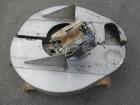 Used Patterson-Kelley 75 Cubic Feet Twin Shell Blender. Stainless steel construction, rated for 50 pounds a cubic foot maximum material density, provision for high speed bar less bar and internals dr...