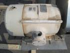Used Patterson-Kelley 50 Cubic Feet Twin Shell Blender. Stainless steel construction, rated for 50 pounds per cubic foot maximum material density, 5 hp variable speed shell motor drive, provision for...