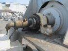 Used Patterson-Kelley 50 Cubic Feet Twin Shell Blender. Stainless steel construction, rated for 50 pounds per cubic foot maximum material density, 5 hp variable speed shell motor drive, provision for...