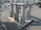 Used Patterson-Kelley 50 Cubic Feet Twin Shell Blender. Stainless steel construction, rated for 50 pounds per cubic foot maximum material density, 5 hp variable speed shell motor drive, provision for...