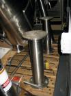 Used Patterson Kelley Twin Shell Blender, 20 Cubic Feet. Stainless steel construciton, rated 70#/ cu. ft. maximum material density, 5 hp, 230/460 volt xp main drive, standard feed ports with covers, ...