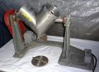 Used Stainless Steel Patterson Kelley Twin Shell Dry Blender, 4 Quart Capacity (0.16 Cubic Feet)