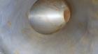 Used Patterson Kelley Twin Shell Dry Blender, 4 Quart Capacity (0.16 Cubic Feet), 304 Stainless Steel. (2) 5-1/2” diameter charge ports with quick release covers. Shells 5-1/2” diameter x 9-1/2” deep...