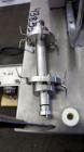 Used Patterson Kelley Twin Shell Liquid Solids Blender, 0.26 Cubic Feet Capacity (8 Quart), 304 Stainless Steel. 140 Pounds per cubic foot maximum material density. 2) 7” Diameter charge ports with q...