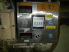 Used Patterson Kelley twin shell blender, 2 cu ft stainless steel construction