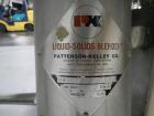 Used Patterson Kelley twin shell blender, 2 cu ft stainless steel construction