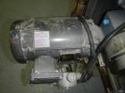 Used Patterson Kelley twin shell blender, 2 cu ft stainless steel construction