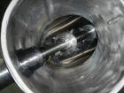 Used Patterson Kelley twin shell blender, 2 cu ft stainless steel construction
