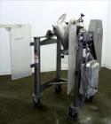 Used- Stainless Steel Patterson Kelley Twin Shell Cross Flow Blender, 1 Cubic Fe