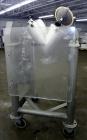 Used Stainless Steel Patterson Kelley Twin Shell Cross Flow Blender, 1 Cubic Fe