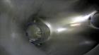 Used Stainless Steel Patterson Kelley Twin Shell Cross Flow Blender, 1 Cubic Fe