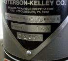 Used Stainless Steel Patterson Kelley Twin Shell Cross Flow Blender, 1 Cubic Fe