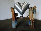 Used Twin Shell Blender, Approximate 20 Cubic Feet, 304 Stainless Steel.