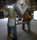 Used Twin Shell Blender, Approximate 20 Cubic Feet, 304 Stainless Steel.